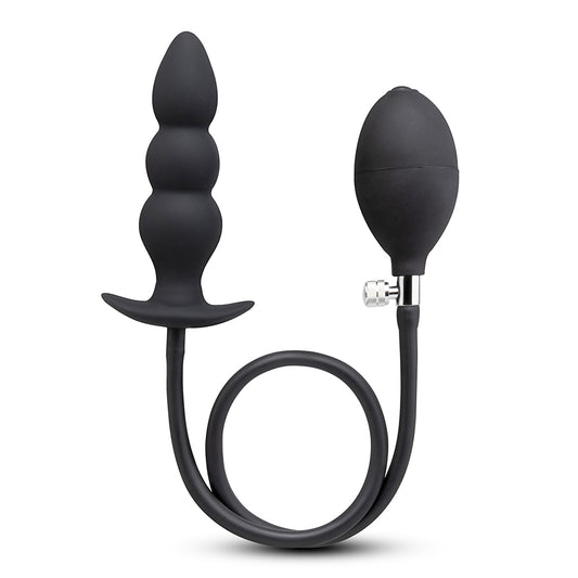 b-Vibe Inflatable Anal Plug With Hand Pump