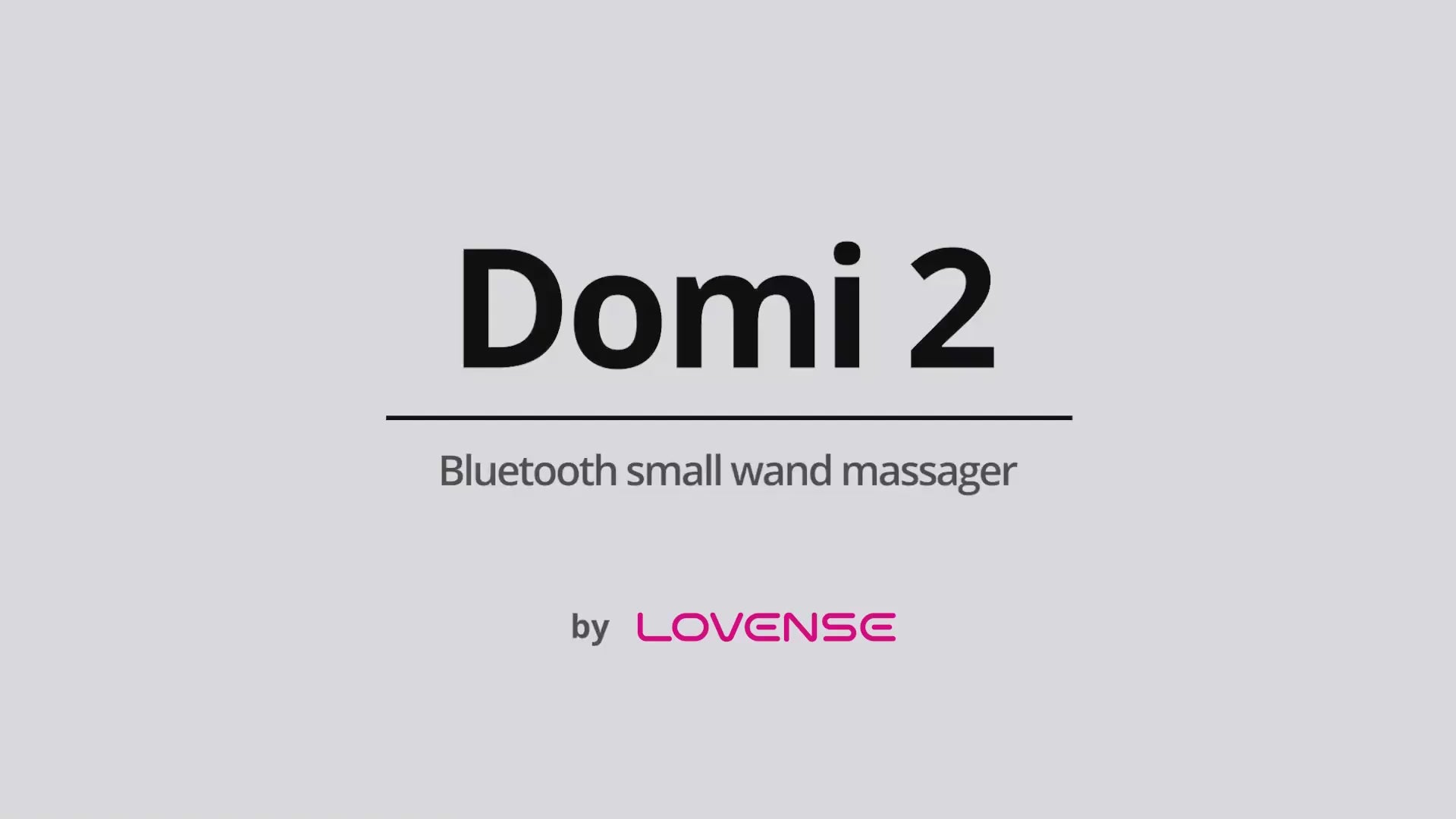 Lovense Domi 2 Hitachi Style Wand