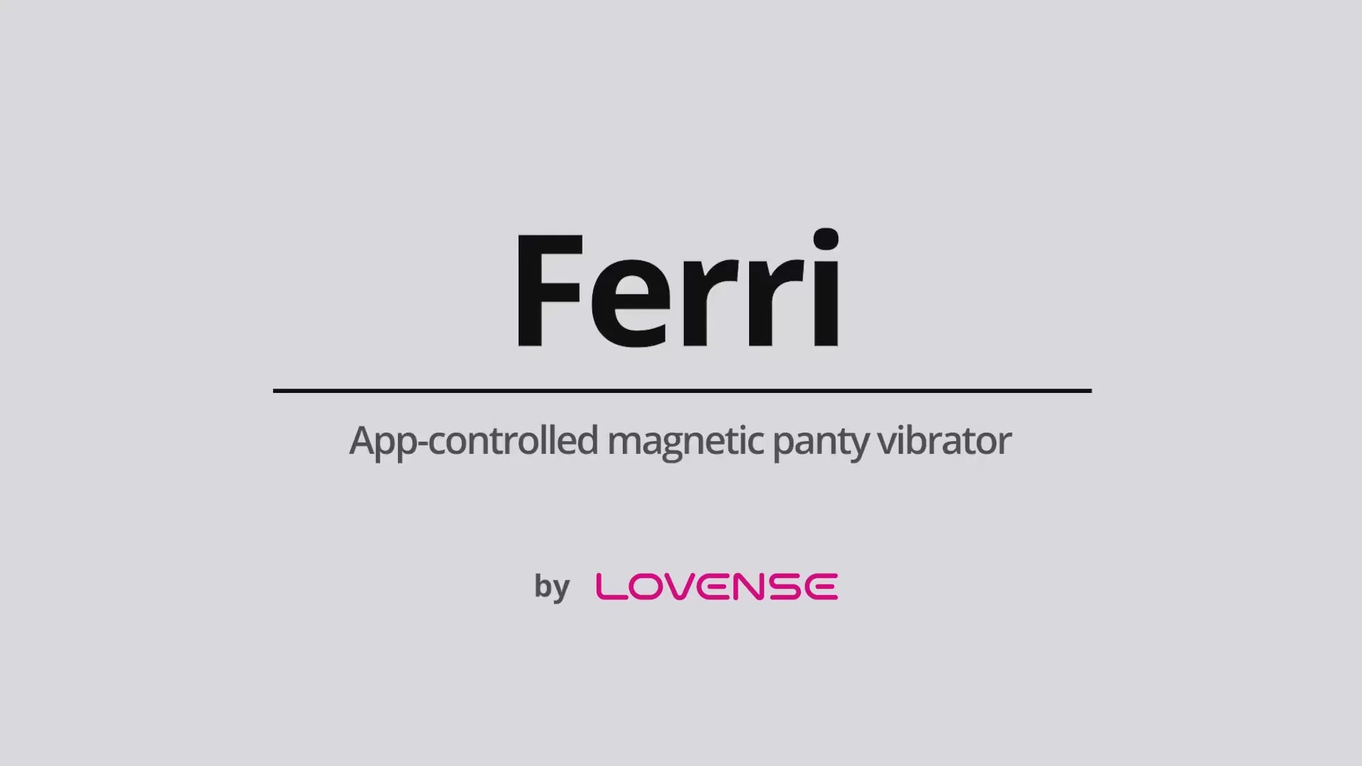 Lovense Ferri Panty Vibrator