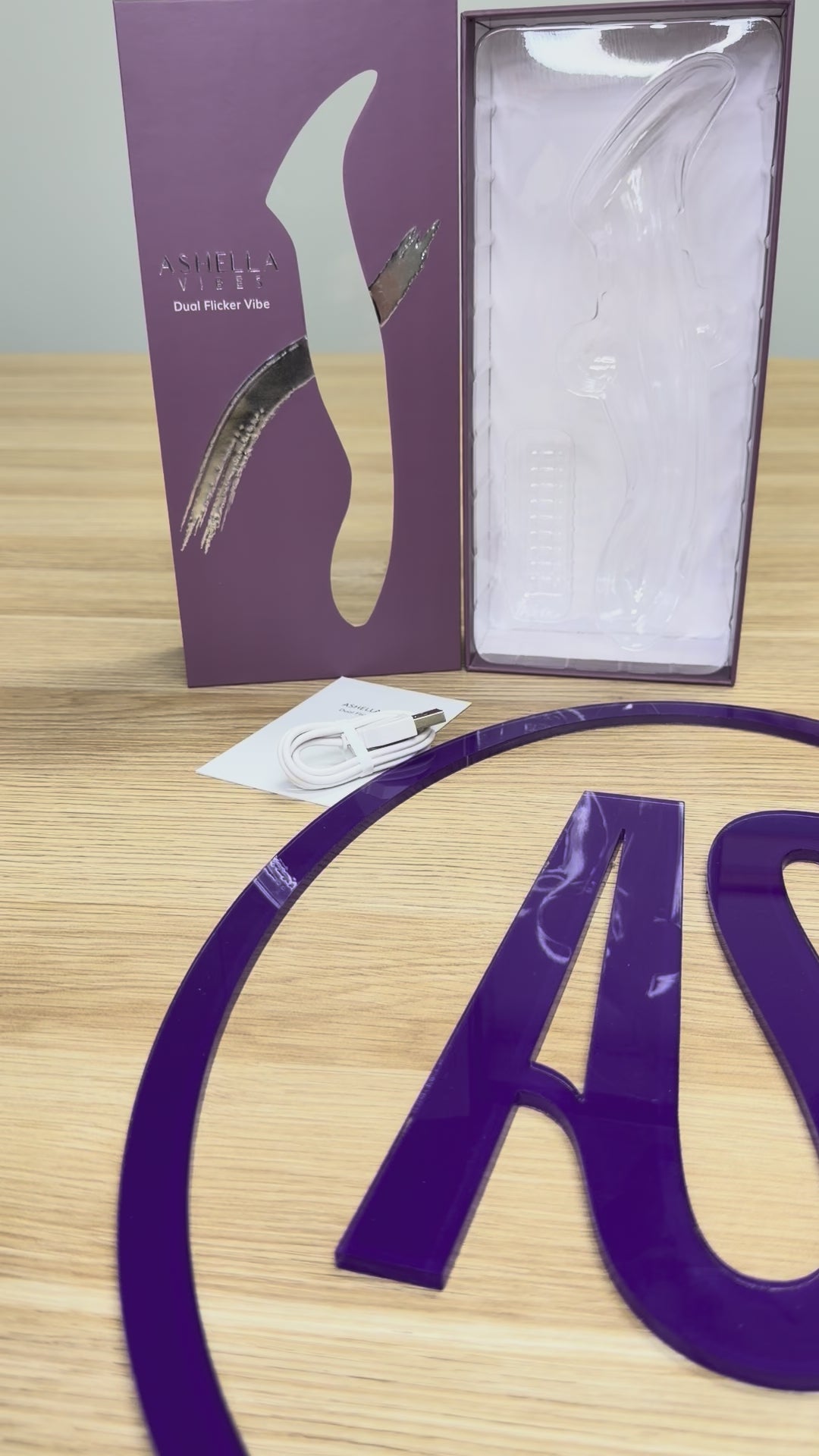 Ashella Vibes Dual Flicker G-Spot Vibrator