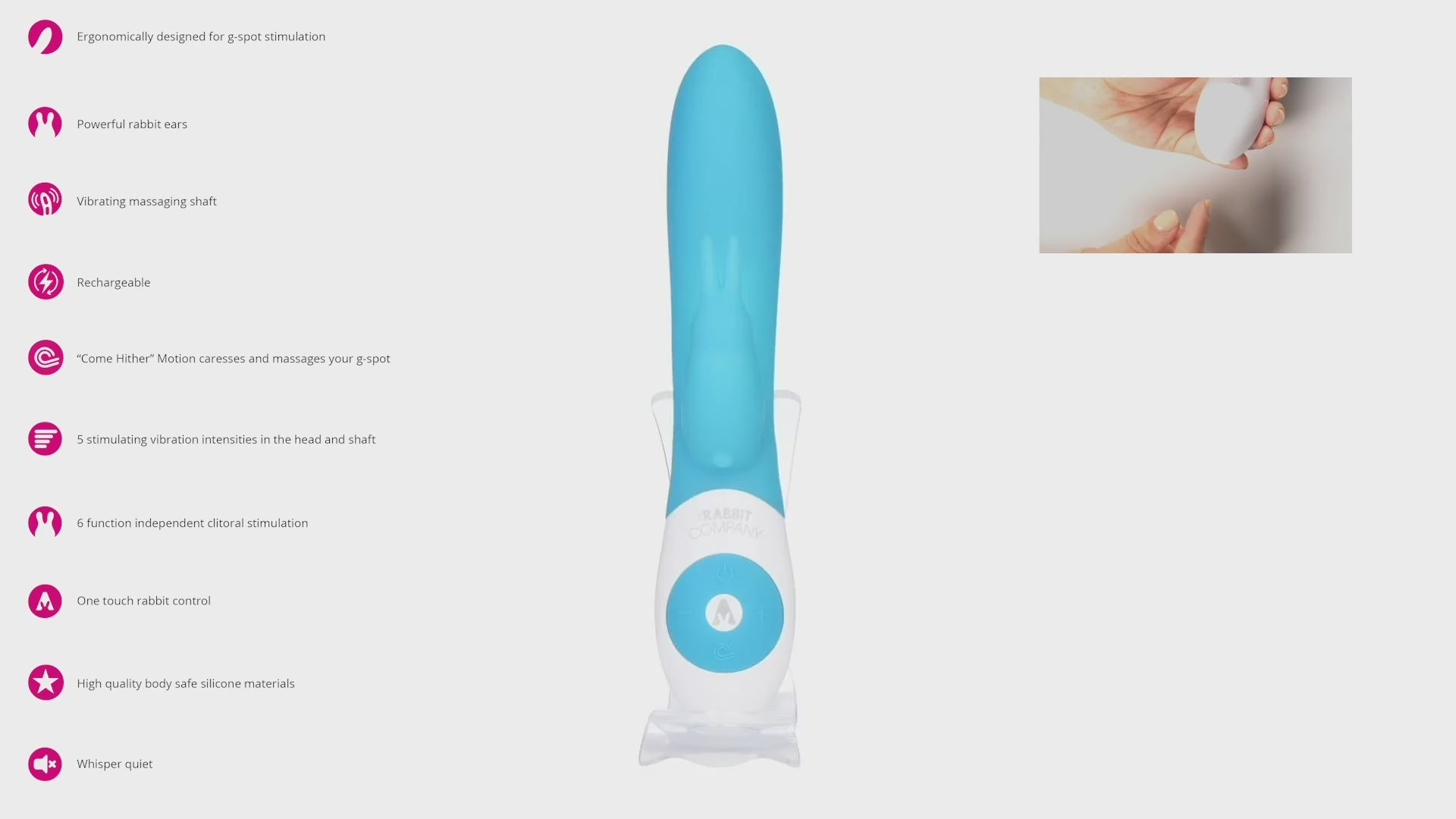 The Rabbit Company The Come Hither Rabbit Vibrator
