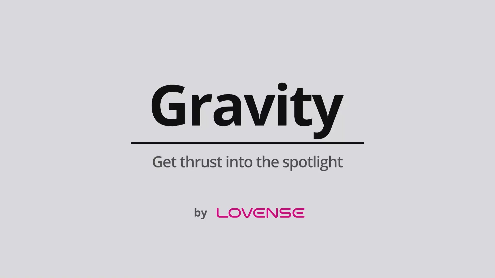 Lovense Gravity Vibrating and Thrusting Dildo