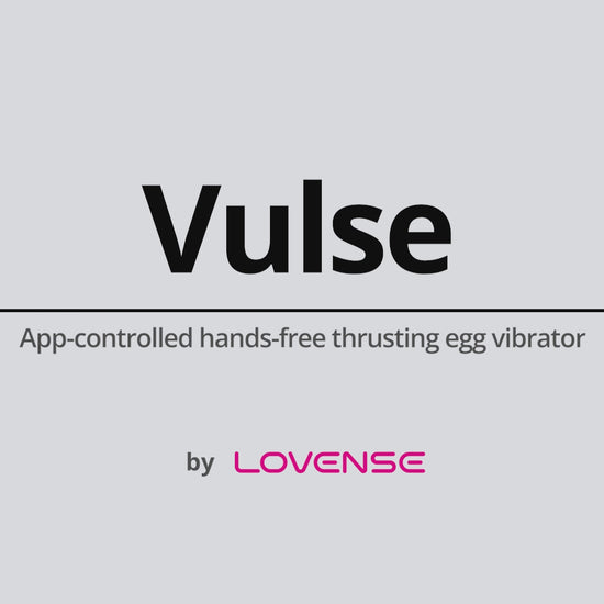 Lovense Vulse Thrusting Egg Vibrator