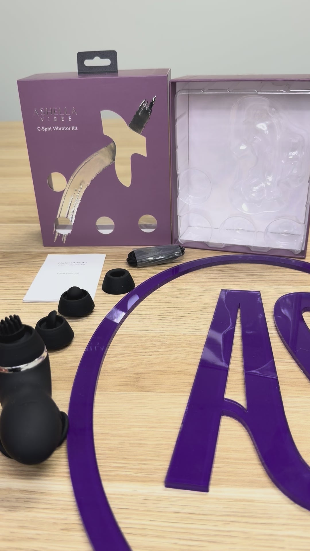Ashella Vibes C-Spot Vibrator Kit