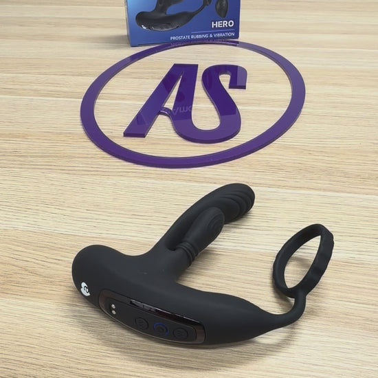 Amovibe Hero Rubbing & Vibrating Prostate Massager
