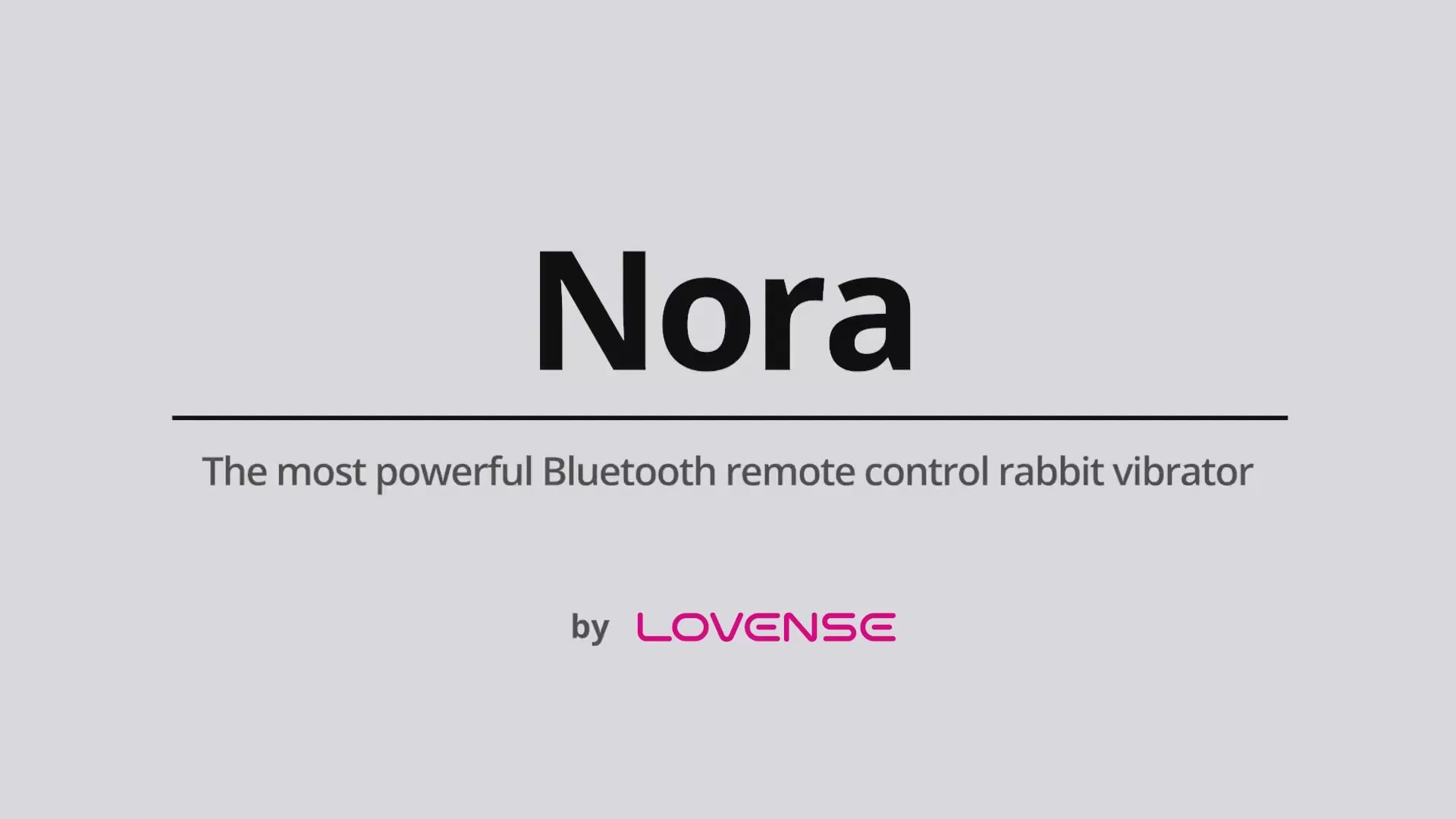 Lovense Nora Rabbit Vibrator
