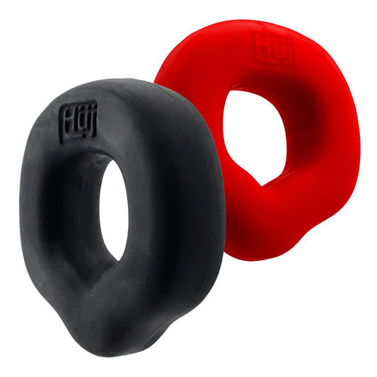 OxBalls Fit Grips 2-Pack Ergo-Fit Cock Rings