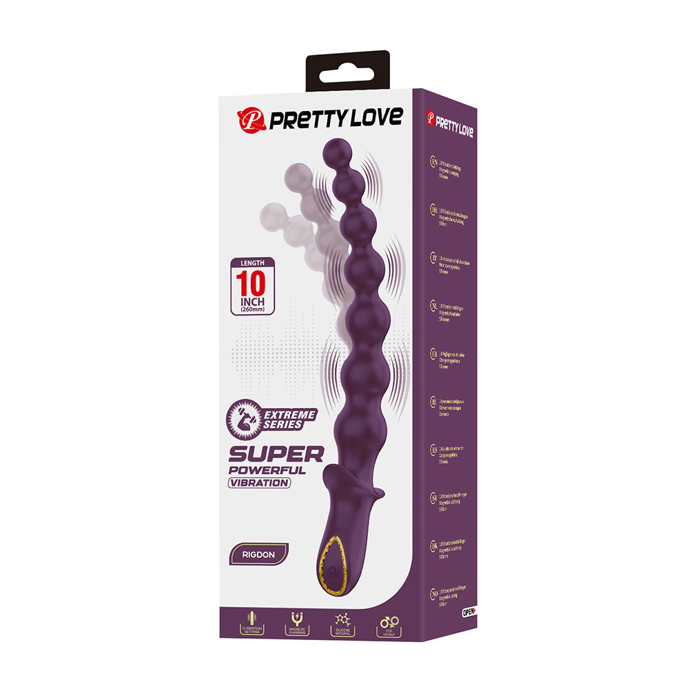 Pretty Love Rigdon Vibrating Anal Beads