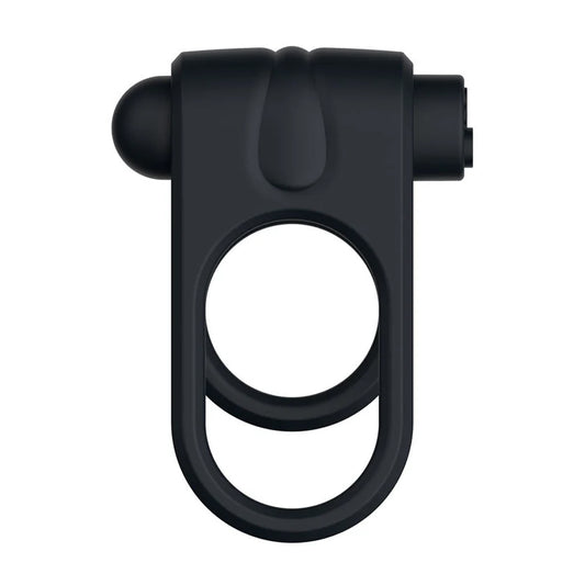 Passion Play Silicone Vibrating Dual Cock Ring