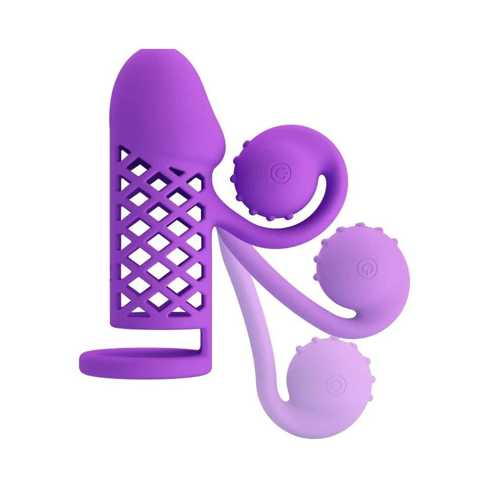 Pretty Love Romance Harden Penis Sleeve & Clit Simulator