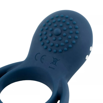 Boners Vibrating Double Cock Ring