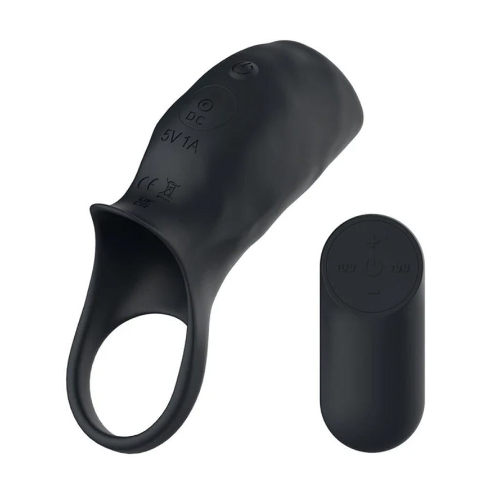 Passion Play Vibrating Cock Ring Sleeve