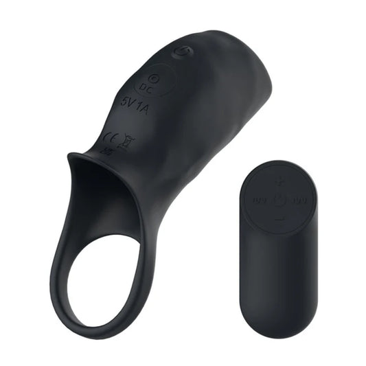 Passion Play Vibrating Cock Ring Sleeve
