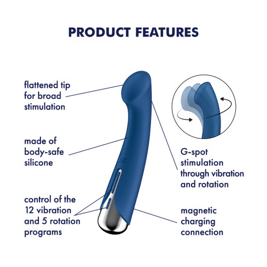 Satisfyer Spinning G-Spot 1 Rotating G-Spot Vibrator