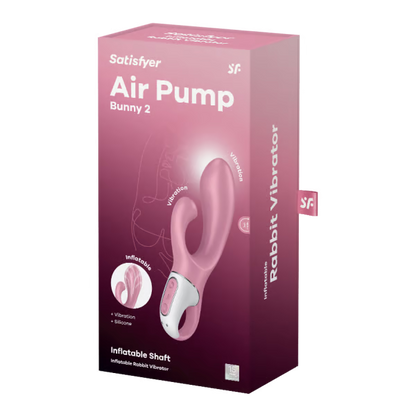 Satisfyer Air Pump Bunny 2 Inflatating Rabbit Vibrator