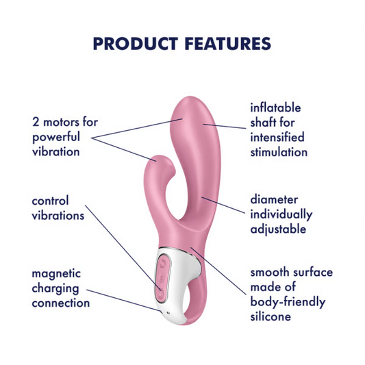 Satisfyer Air Pump Bunny 2 Inflatating Rabbit Vibrator