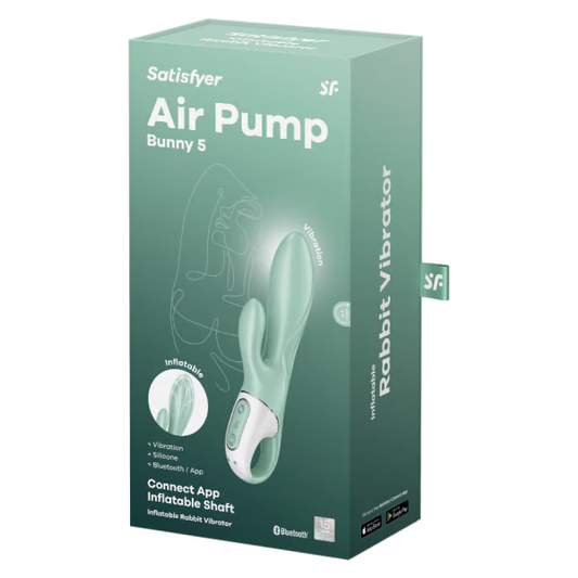 Satisfyer Air Pump Bunny 5+ Rabbit Vibrator