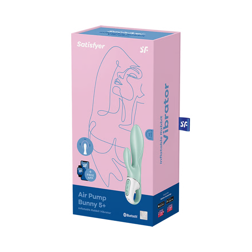Satisfyer Air Pump Bunny 5+ Rabbit Vibrator