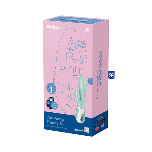 Satisfyer Air Pump Bunny 5+ Rabbit Vibrator