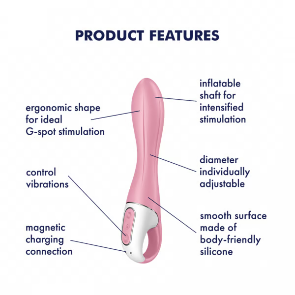 Satisfyer Air Pump Inflating G-Spot Vibrator