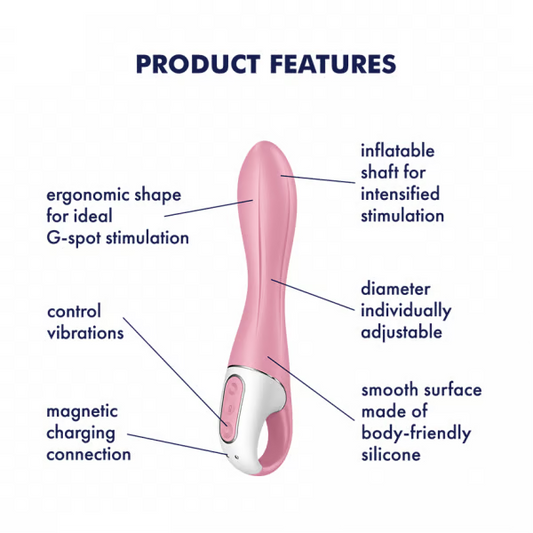 Satisfyer Air Pump Inflating G-Spot Vibrator