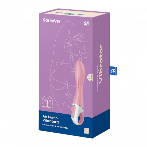 Satisfyer Air Pump Inflating G-Spot Vibrator