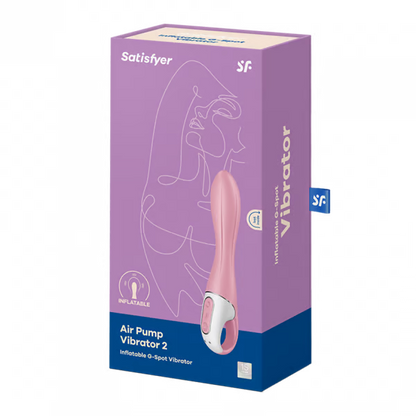 Satisfyer Air Pump Inflating G-Spot Vibrator