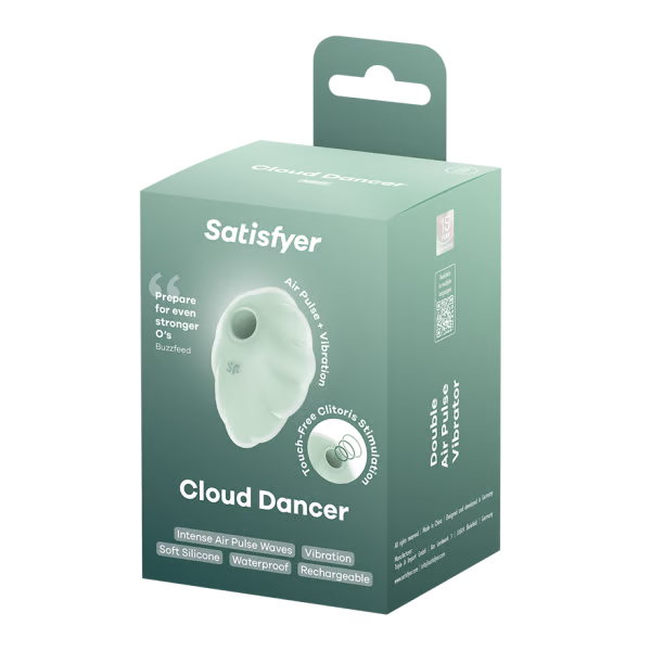 Satisfyer Cloud Dancer Air-Pulse Clitoral Stimulator