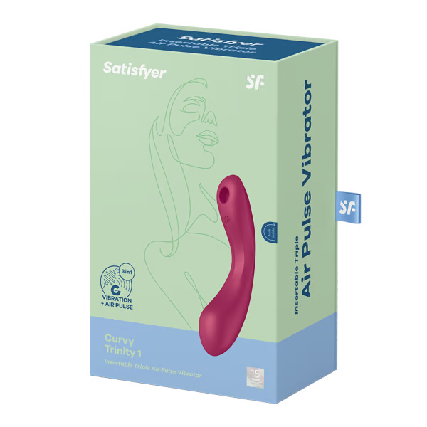 Satisfyer Trinity 1 Air Pulse G-Spot Vibrator