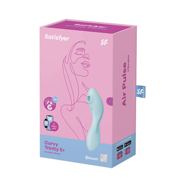 Satisfyer Curvy Trinity 5+ Three-in-One Vibrator