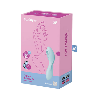 Satisfyer Curvy Trinity 5+ Three-in-One Vibrator