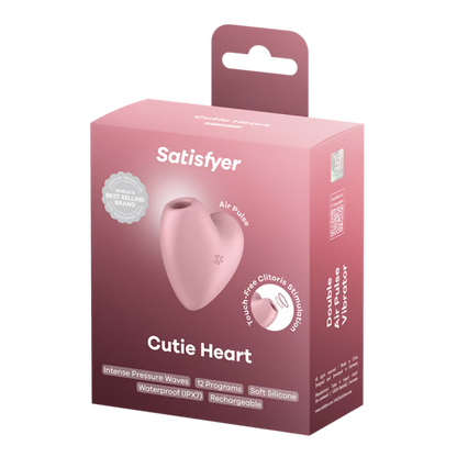 Satisfyer Cutie Heart Air-Pulse Clitoral Stimulator