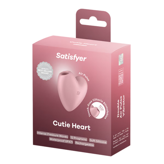 Satisfyer Cutie Heart Air-Pulse Clitoral Stimulator