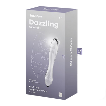 Satisfyer Dazzling Crystal 1 Glass Dildo