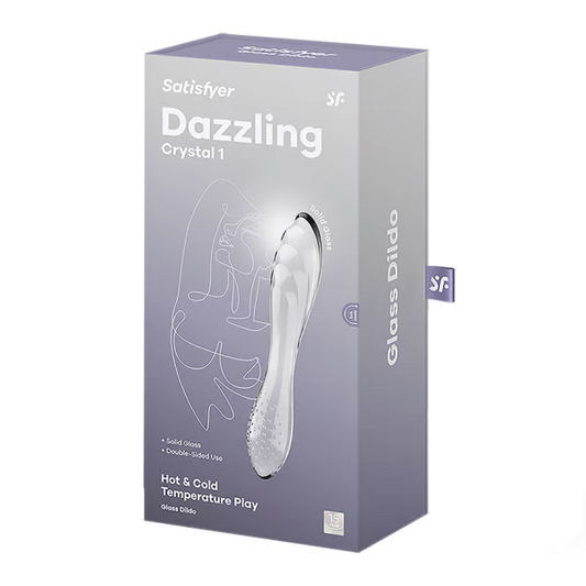 Satisfyer Dazzling Crystal 1 Glass Dildo
