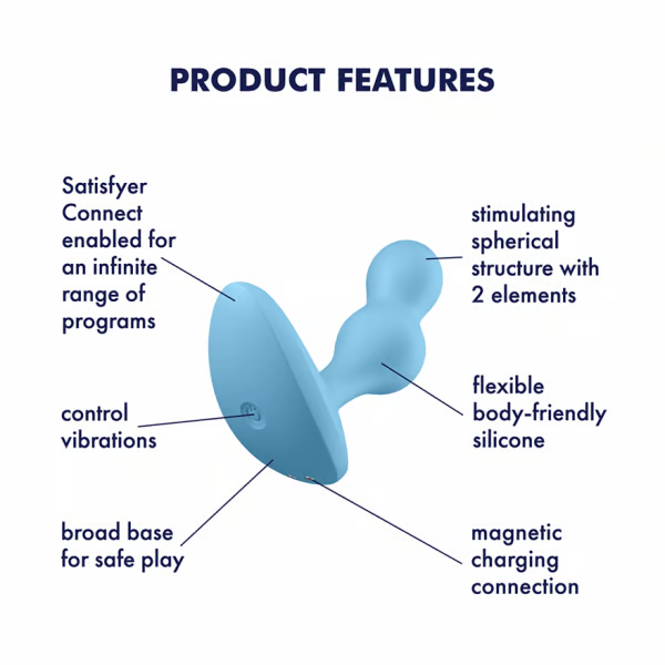 Satisfyer Deep Diver App Controlled Vibrating Butt Plug