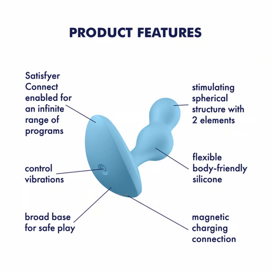 Satisfyer Deep Diver App Controlled Vibrating Butt Plug