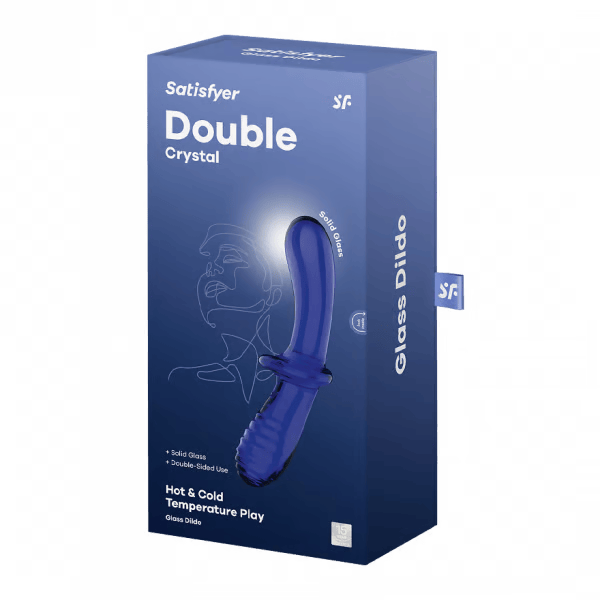 Satisfyer Double Crystal Double Sided Glass Dildo