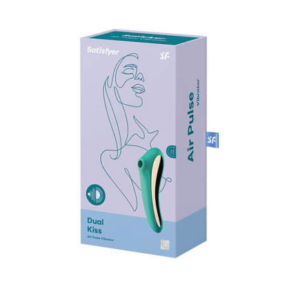Satisfyer Dual Kiss Clitoral Stimulator and Vibrator