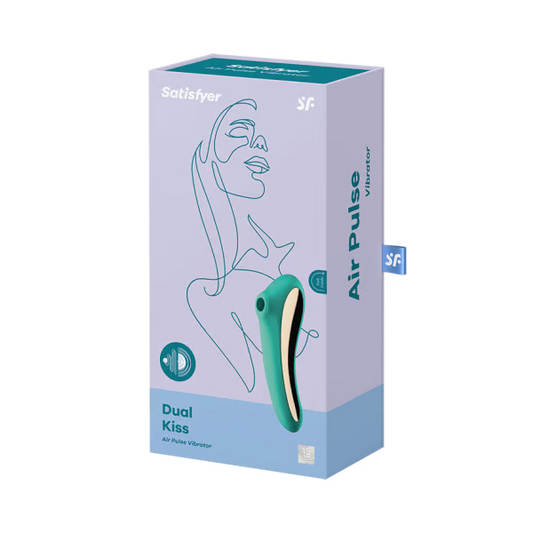 Satisfyer Dual Kiss Clitoral Stimulator and Vibrator