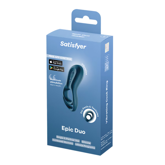 Satisfyer Epic Duo Double Cock Ring