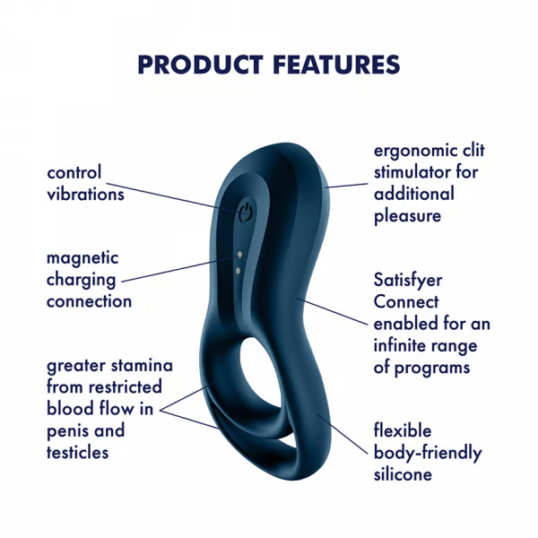 Satisfyer Epic Duo Double Cock Ring