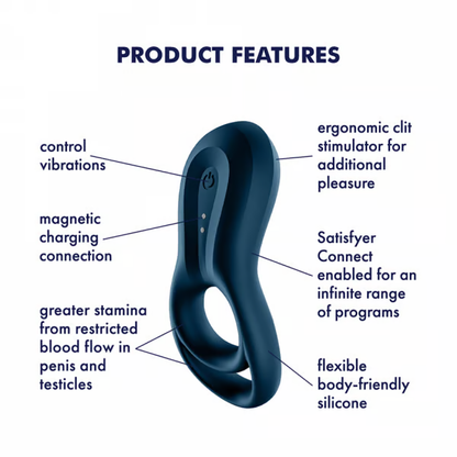 Satisfyer Epic Duo Double Cock Ring
