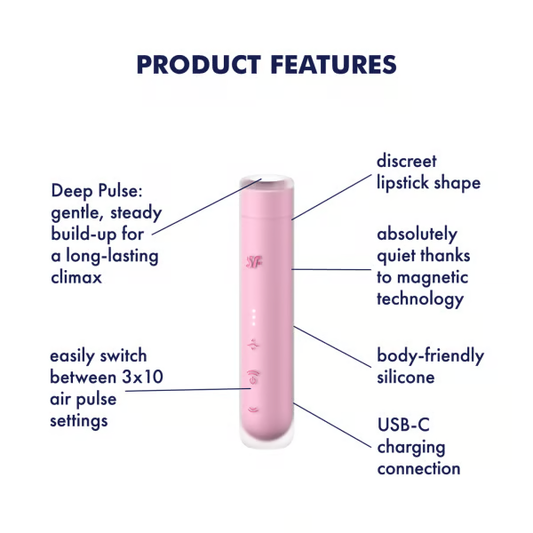 Satisfyer First Kiss Air Pulse Vibrator