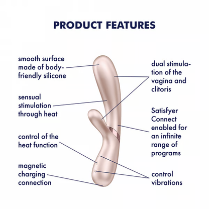 Satisfyer Hot Lover App-Controlled Rabbit Vibrator