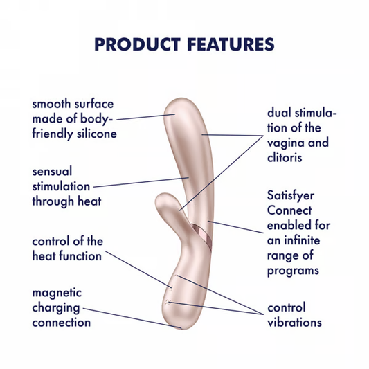 Satisfyer Hot Lover App-Controlled Rabbit Vibrator