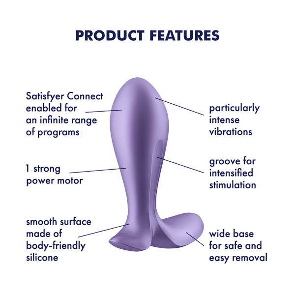 Satisfyer Intensity Vibrating Butt Plug