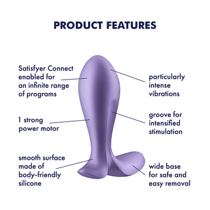 Satisfyer Intensity Vibrating Butt Plug