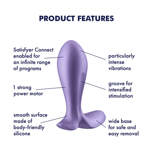 Satisfyer Intensity Vibrating Butt Plug