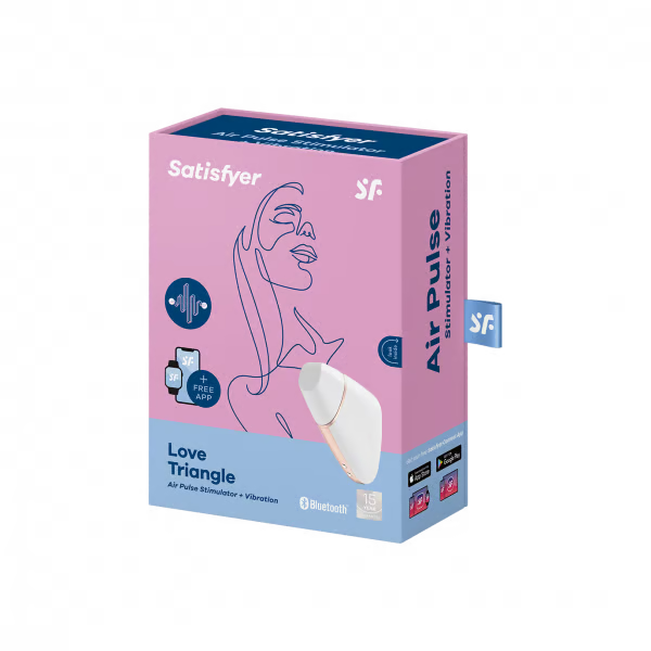 Satisfyer Love Triangle App Controlled Clitoral Stimulator